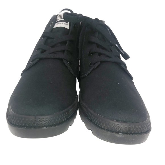 NIB Palladium Pampa Hi Originale Black/Black Ankle Combat Hiking Boots Men's 9 - Picture 2 of 4